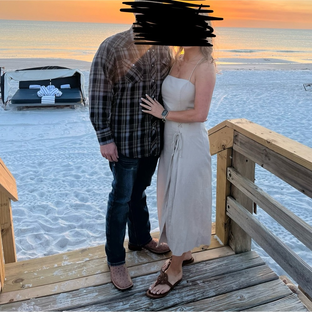 Tan Free people Dress